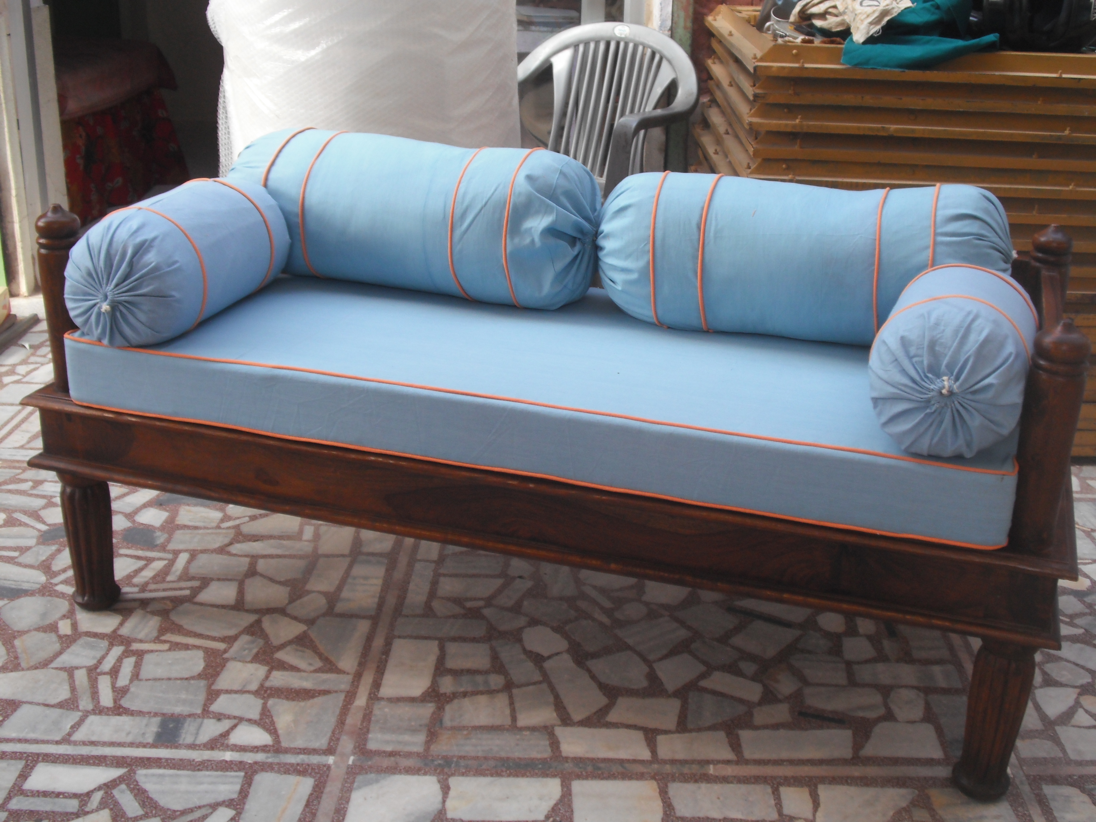 WOODEN SOFA